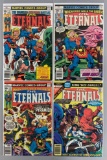 Group of 4 Marvel Comics The Eternals Comic Books