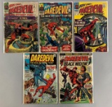 Group of 5 Marvel Comics Daredevil Comic Books