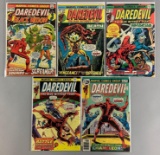 Group of 5 Marvel Comics Daredevil Comic Books