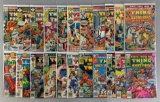 Group of 22 Marvel Comics Two-In-One Comic Books