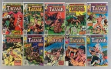 Group of 10 Marvel Comics Tarzan Lord of the Jungle Comic Books