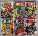 Group of 6 Marvel Comics Kull The Destroyer Comic Books