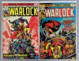 Group of 2 Marvel Comics Warlock Comic Books
