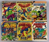 Group of 6 Marvel Comics Treasury Edition Oversized Comic Books