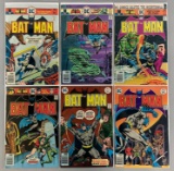 Group of 6 DC Comics Batman Comic Books