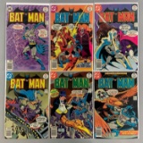 Group of 6 DC Comics Batman Comic Books