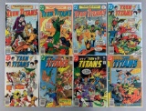 Group of 8 DC Comics The Teen Titans Comic Books