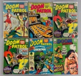 Group of 6 DC Comics The Doom Patrol Comic Books