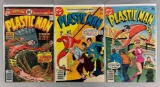 Group of 3 DC Comics Plastic Man Comic Books