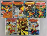 Group of 7 DC Comics Firestrom Comic Books