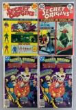 Group of 4 DC Comics Secret Origins Comic Books