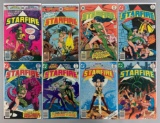 Group of 8 DC Comics Starfire Comic Books