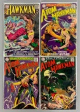 Group of 4 DC Comics The Atom and Hawkman Comic Books