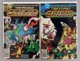 Group of 2 DC Comics Crisis on Infinite Earths Comic Books