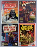 Group of 4 Star Wars, Indian Jones, and More Oversized Comic Books