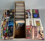 Long Box of Approximately 200 Plus Comic Books