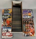 Long Box of Approximately 500 Plus Comic Books