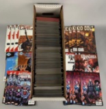 Long Box of Approximately 500 Plus Comic Books
