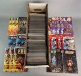 Long Box of Approximately 500 Plus Comic Books