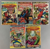 Group of 5 Marvel Comics Spider-Man Comic Books