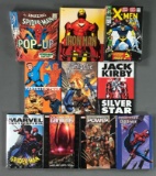 Group of 10 Hardcover Marvel Trade Comics