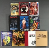 Group of 10 Assorted Hardcover Trade Comics