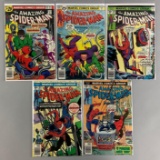 Group of 5 Marvel Comics Spider-Man Comic Books