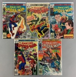 Group of 5 Marvel Comics Spider-Man Comic Books