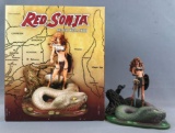 Dynamite Entertainment Sculpture in Original Packaging-Red Sonja She-Devil With a Sword