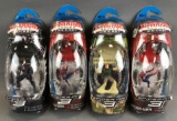 Group of 4 Marvel Spider-Man 3 Titanium Series Die-Cast Metal Figurines-Spider-Man, Sandman, and