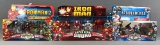 Group of 3 Marvel Captain America The First Avenger, Iron Man, and Iron Man 2 Figurine Sets