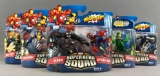 Group of 6 Marvel Superhero Squad Figurine Sets in Original Packaging