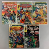 Group of 5 Marvel Comics Spider-Man Comic Books
