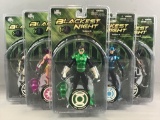 Group of 6 DC Direct Blackest Night Action Figures in Original Packaging