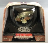 Hasbro Star Wars Titanium Series Die-Cast Figure in Original Packaging-Slave I, Boba Fett