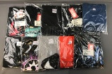 Group of 10 T-shirts featuring Thor, Darth Vader, joker