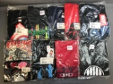 Group of 10 T-shirts including captain America, Star Wars
