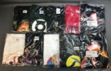 Group of 10 T-shirts including captain hammer, marvel