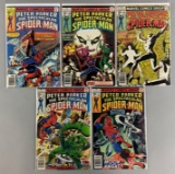 Group of 5 Marvel Comics The Spectacular Spider-Man Comic Books