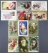 Postcards-Christmas Santas