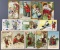 Postcards-Christmas Santas
