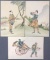 Postcards-Chinese Stamps