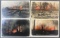 Postcards-Disaster, Forest Fire, Presquile MI