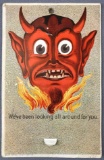 Postcard- Mechanical Devil