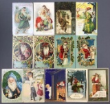 Postcards-Christmas Santas