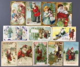 Postcards-Christmas Santas