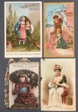 Group of 50+ pieces antique advertising ephemera and more