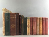 Group of 14 assorted antique and vintage books