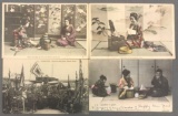 Postcards-Oriental, Korea, Burma