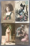 Postcards-Box lot French RPPCs